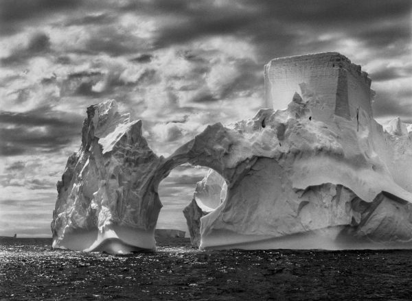 Iceberg between Paulet Island and the South Shetland Islands in the Weddell Sea. Antarctic Peninsula. 2005. ©Sebastião Salgado. Amazonas Images.