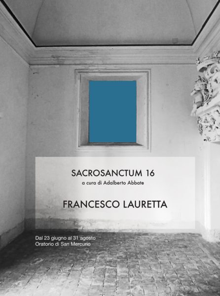 SACROSANCTUM#16  Francesco Lauretta