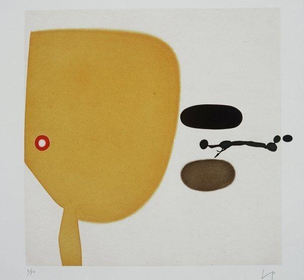 Pasmore, Two images, 1975, incisione