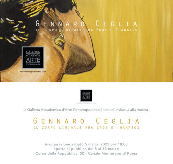 La Galleria Accademica presenta l'artista Gennaro Ceglia