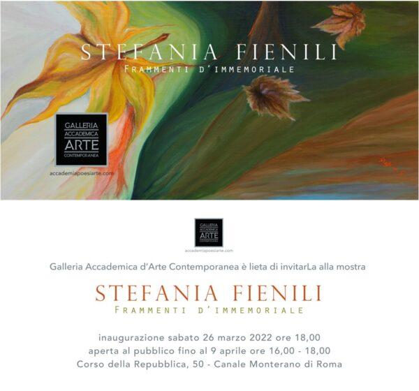 La Galleria Accademica presenta l'artista Stefania Fienili