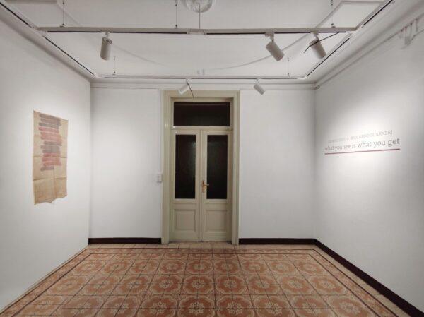Giorgio Griffa e Riccardo Guarneri, Kromya Art Gallery Lugano, 2023, installation view. Ph. Bruno Bani (10)