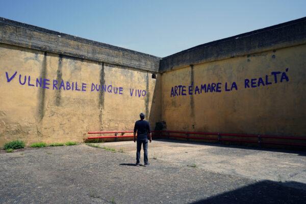 Cortile presa d’aria ex-carcere Pontificio di Velletri