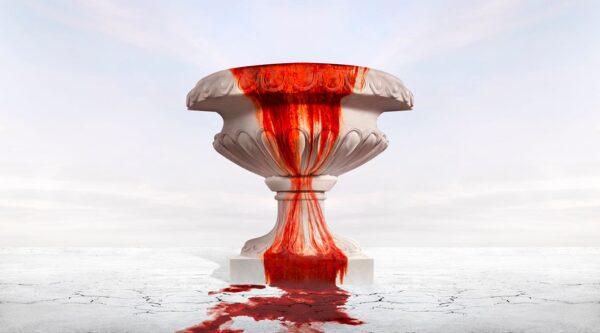 Fabio Bolinelli, Perpetual red, 2025, fotografia digitale, 160x160cm