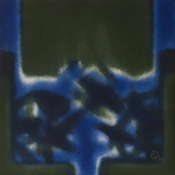 Gaetano Fiore, ikone n. 37, 2014, oli e pigmenti naturali, tela lino trattato, cm 38 x 38.