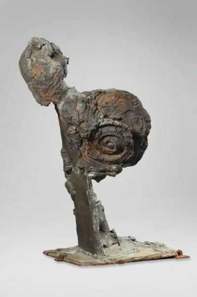 Giuseppe Spagnulo, Guerriero, 1980, bronzo, 163x125x100 cm