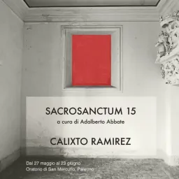 SACROSANCTUM #15       CALIXTO RAMIREZ
