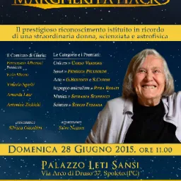 Spoleto: Vetreria Ducale tra i partner della seconda edizione del “Premio Margherita Hack”