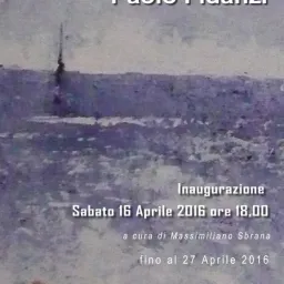 Paolo FIDANZI / Studi per vele e mare poco mosso al GAMeC di PISA