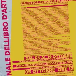 Biennale del Libro d’Artista - VIIª edizione  L’Arte si Fa L