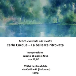 Carlo Cordua – La bellezza ritrovata