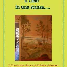 "Il Cielo in una stanza" inaugurazione opera di Massimo Livadiotti