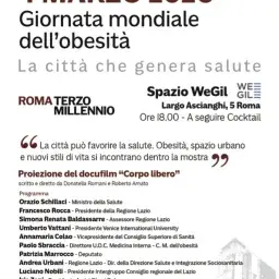 Evento per la Giornata mondiale dell’obesità