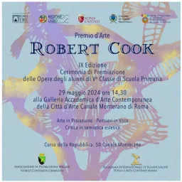 Premio d’Arte R.Cook.  Il viaggio creativo all'esistere.