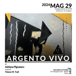 Argento vivo di Adriana Pignataro a Galleria Vittoria