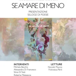 Presentazione silloge: Se amare di meno di Roberta Melasecca