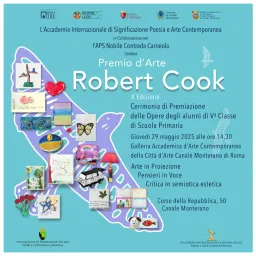 Premio d’Arte Robert Cook.  La materia racconta i bambini.