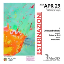 Esternazioni di Alessandra Parisi a Galleria Vittoria