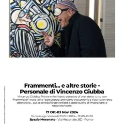 Frammenti… e altre storie di Vincenzo Giubba a Roma