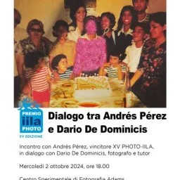 Incontro con Andrés Pérez, in dialogo con Dario De Dominicis