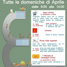 12 Aprile ad Ostia Grande Evento Artistico