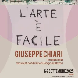 Giuseppe Chiari tra suono e segno