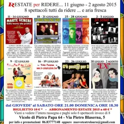 Teatro L'Aura Programma Estivo 2015