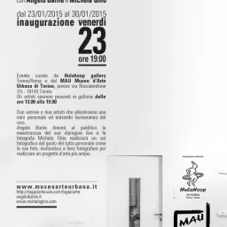 Artisti in Vetrina con Angelo Barile e Michela Ghio