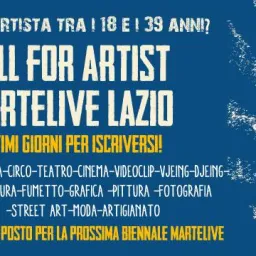 Open Call MArteLive Lazio