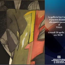 QUADRI NERI  DIPINTI SU CARTA Togo