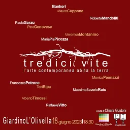 tredici vite - l'arte contemporanea abita la terra
