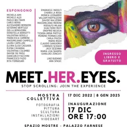 MOSTRA COLLETTIVA  MEET.HER.EYES – Incontra il suo sguardo
