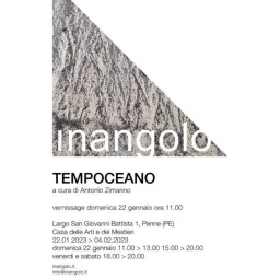 Emanuela Barbi TEMPOCEANO a cura di Antonio Zimarino