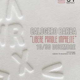 Calogero Barba “Libere Parole Impresse”