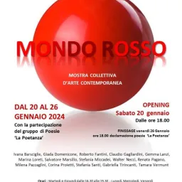 Mondo Rosso - Mostra d'arte Contemporanea