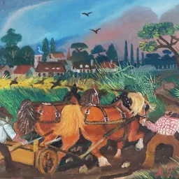 Antonio Ligabue. Terra