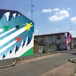 CORBA - 5CERCHI -  38 Murales per le Olimpiadi Invernali