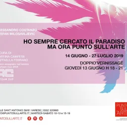 Ho sempre cercato il paradiso ma ora punto sull'arte