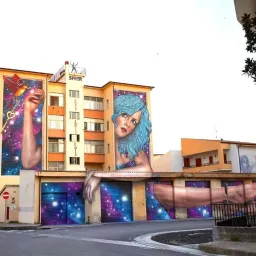 La street art colora Comacchio col Manufactory Project