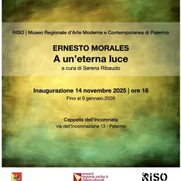 Ernesto Morales. A UN’ETERNA LUCE