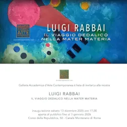 Luigi Rabbai. Il viaggio dedalico nella mater materia.