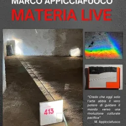 Proroga mostra Materia Live di Marco Appicciafuoco a Roma